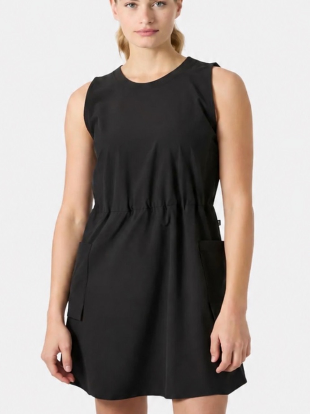 Helly Hansen Black Sleeveless Mini Dress
